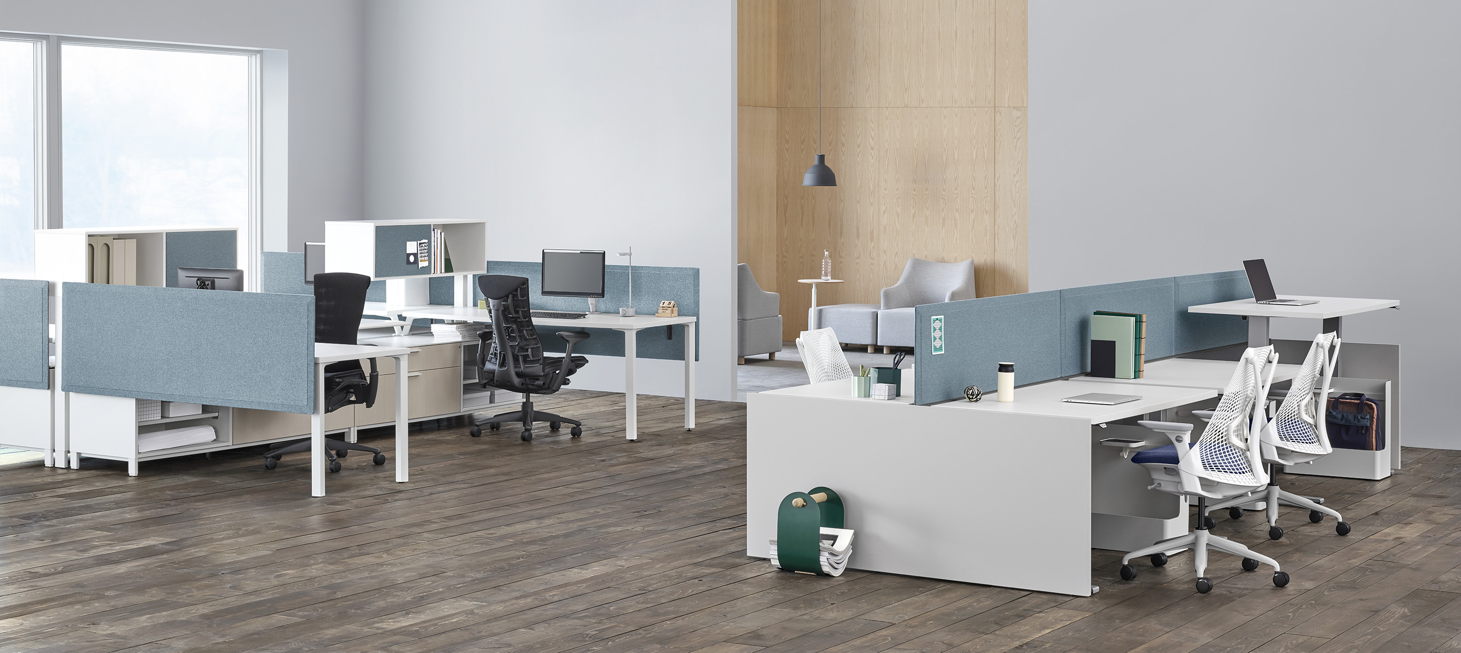 办公屏风|屏风工作站|办公家具|球友会手机网页版登录入口家具|Canvas Dock 开放式办公区
